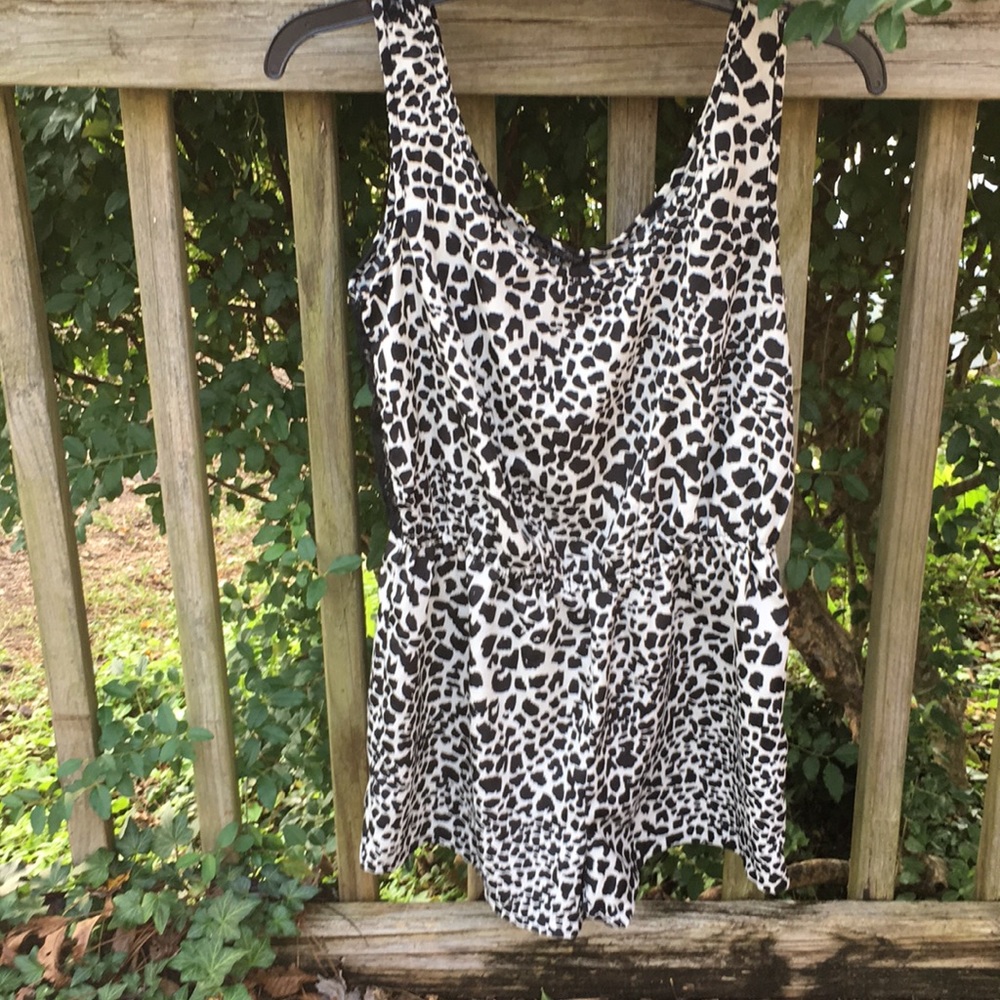 Animal Print romper